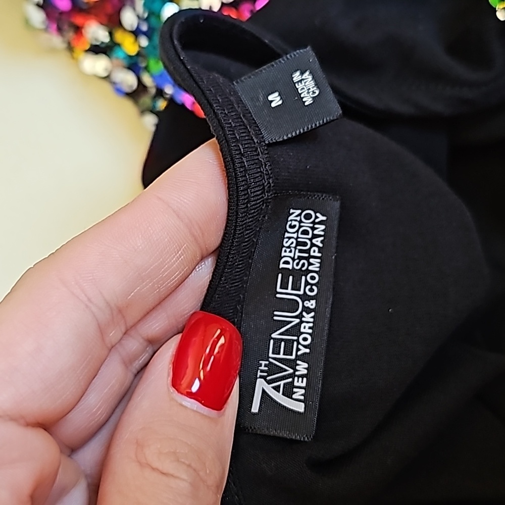 **Set** Matching Sequin Top & Skirt - image 8